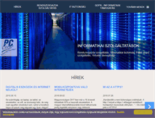 Tablet Screenshot of pccenter.hu